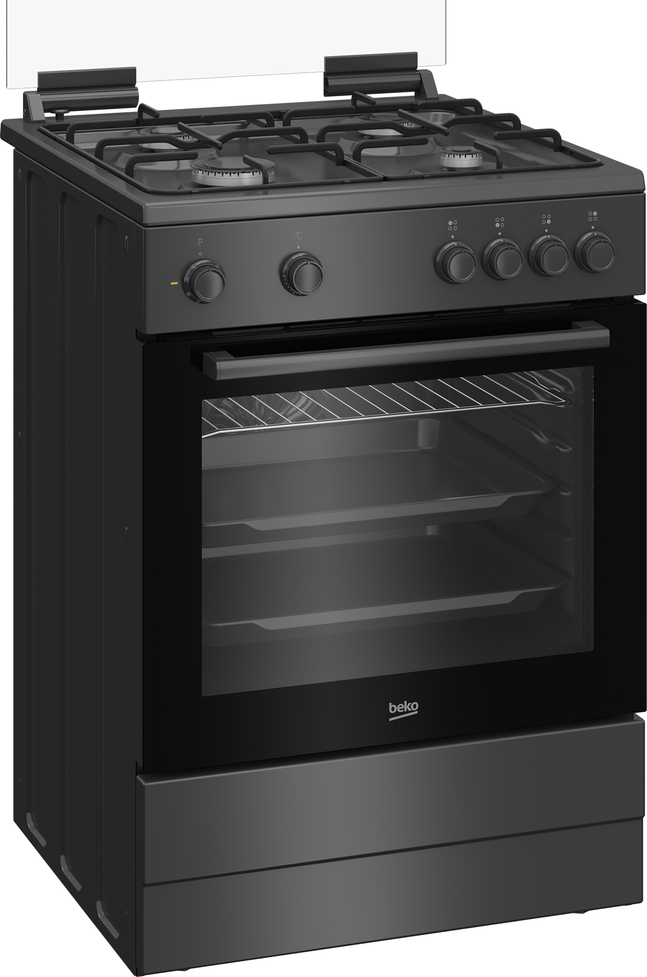 Beko FBM6202A NL: 60 cm Multifunctioneel Vrijstaand fornuis - Afbeelding 2