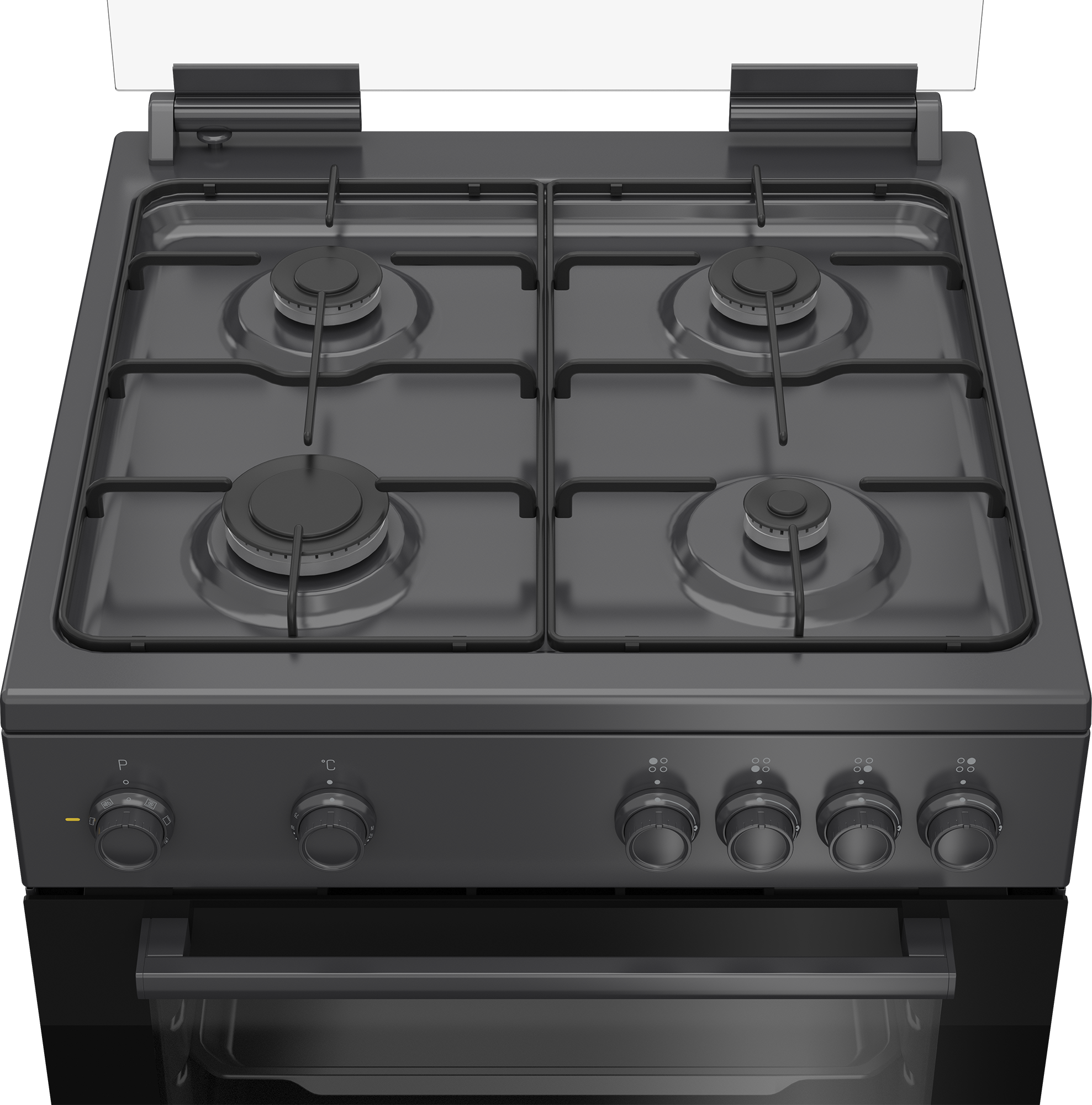 Beko FBM6202A NL: 60 cm Multifunctioneel Vrijstaand fornuis - Afbeelding 3