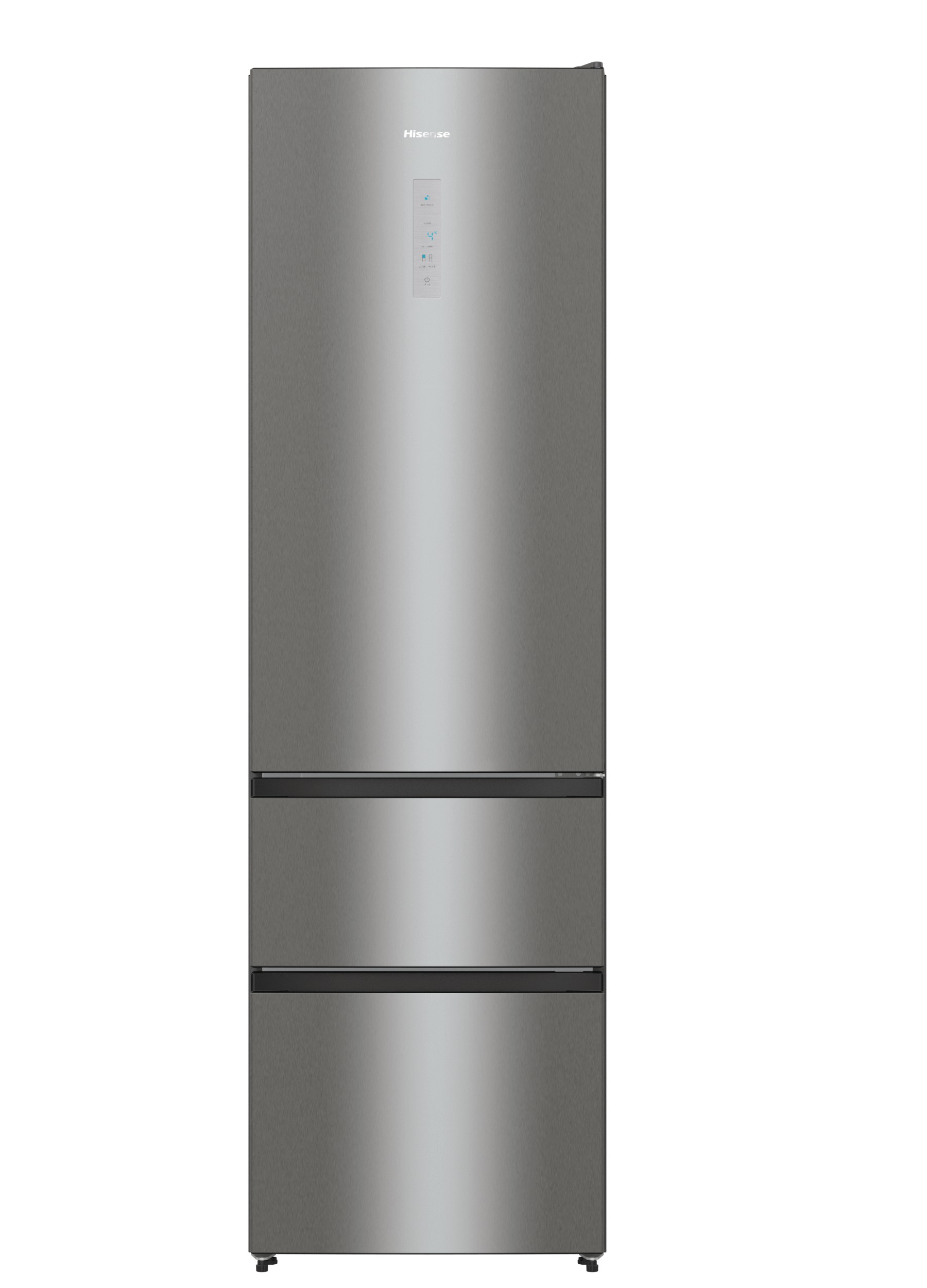 Hisense RM469N4ACEUK koel-vriescombinatie Vrijstaand 368 l Roestvrijstaal DHZ4636
