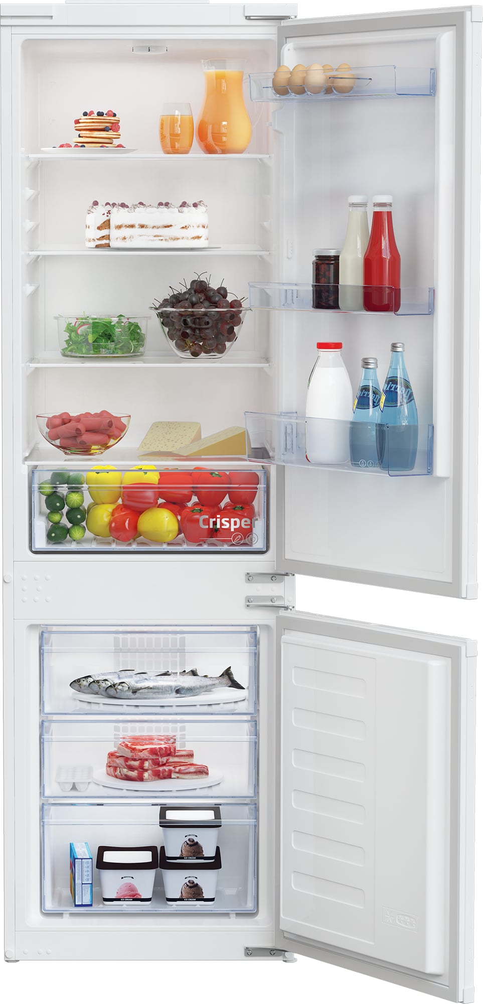 Beko BCSA285K4SN1 Ingebouwd 271 l Wit