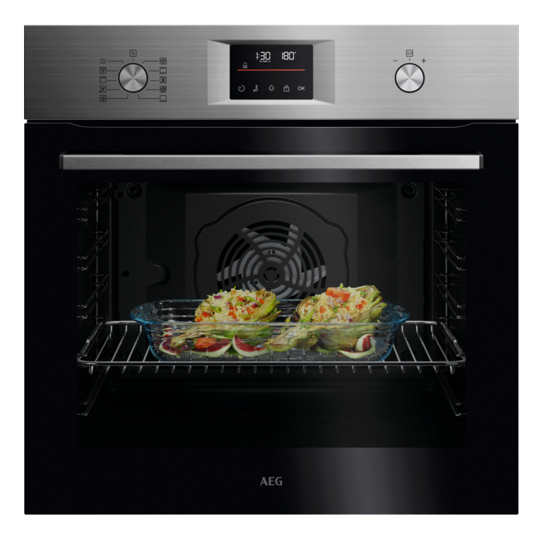 AEG Series 5000 OU5PB40ZSM + TR2LV Zwart, Roestvrijstaal DHZ4202A - Afbeelding 4
