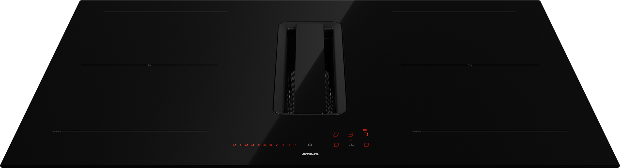 ATAG HIDD08471EVX kookplaat Zwart Ingebouwd 80 cm Inductiekookplaat zones 4 zone(s) Inbouw afzuigkap - Afbeelding 8