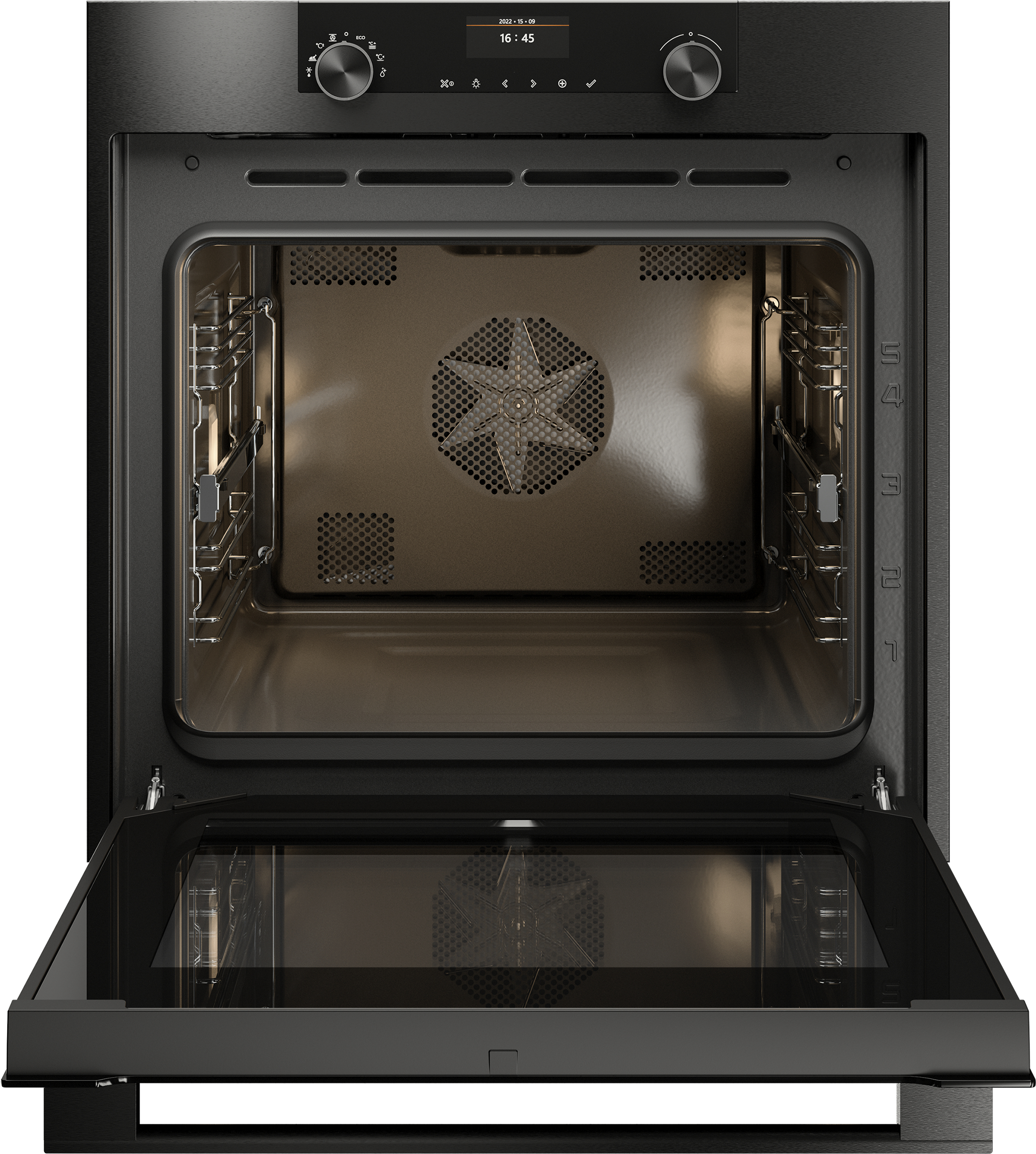 ATAG ZX66121D oven 71 l 3400 W Zwart - Afbeelding 4