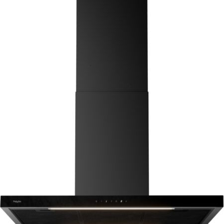 Pelgrim BEGA970MAT afzuigkap Muurmontage Zwart 470 m³/uur