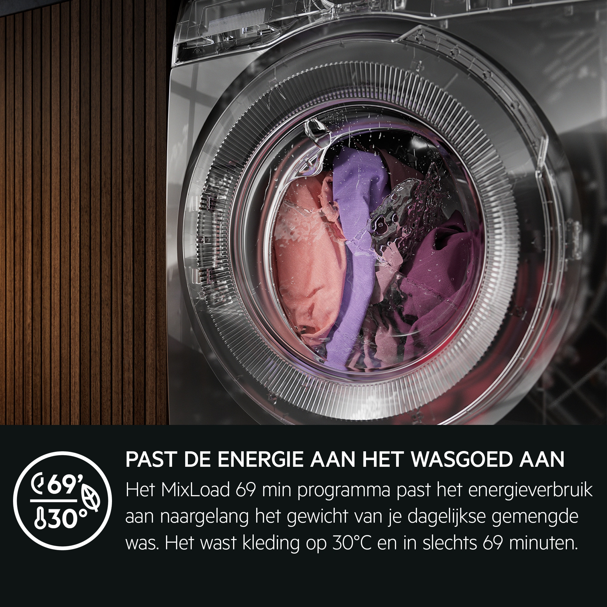 AEG Series 6000 LR63142 wasmachine Voorlader 10 kg 1351 RPM Wit - Afbeelding 7