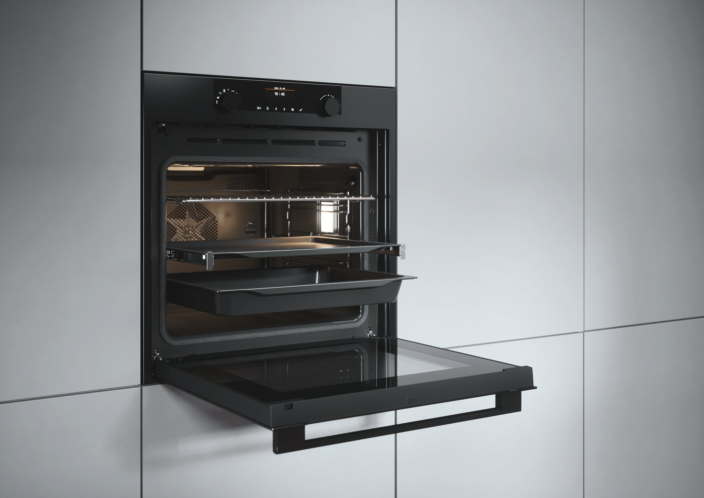 ATAG ZX6695C oven 71 l 3400 W Zwart - Afbeelding 5