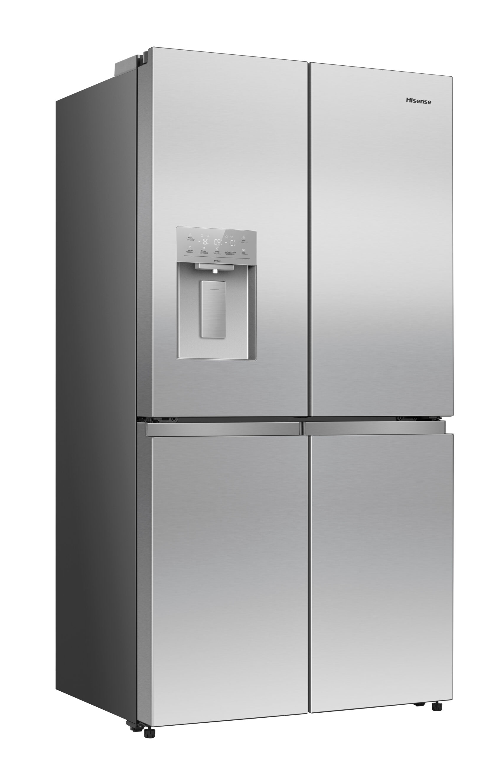 Hisense RQ5P640SYSD koel-vriescombinatie Vrijstaand 640 l Zilver, Roestvrijstaal - Afbeelding 4