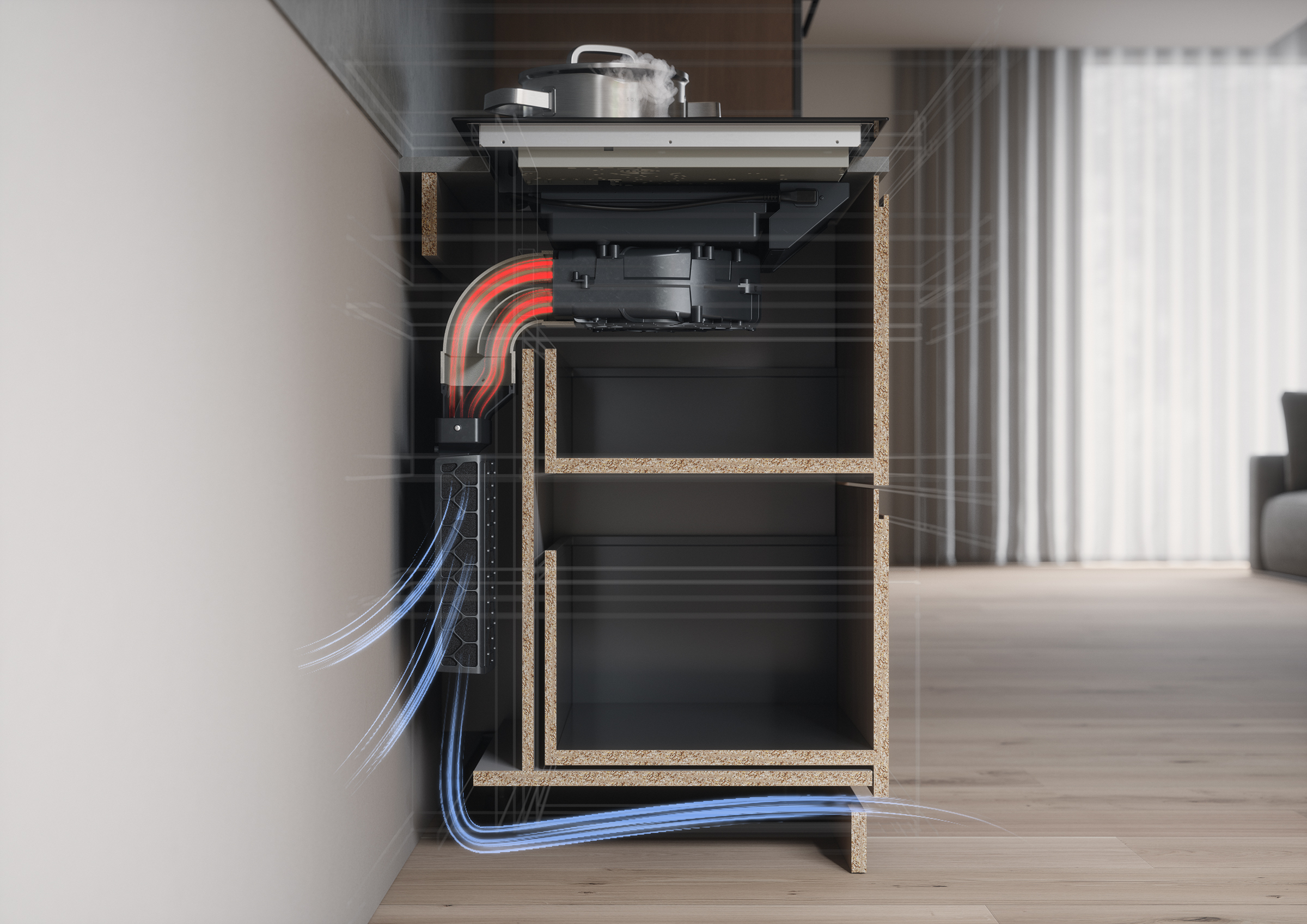 ATAG HIDD08471EVX kookplaat Zwart Ingebouwd 80 cm Inductiekookplaat zones 4 zone(s) Inbouw afzuigkap - Afbeelding 17
