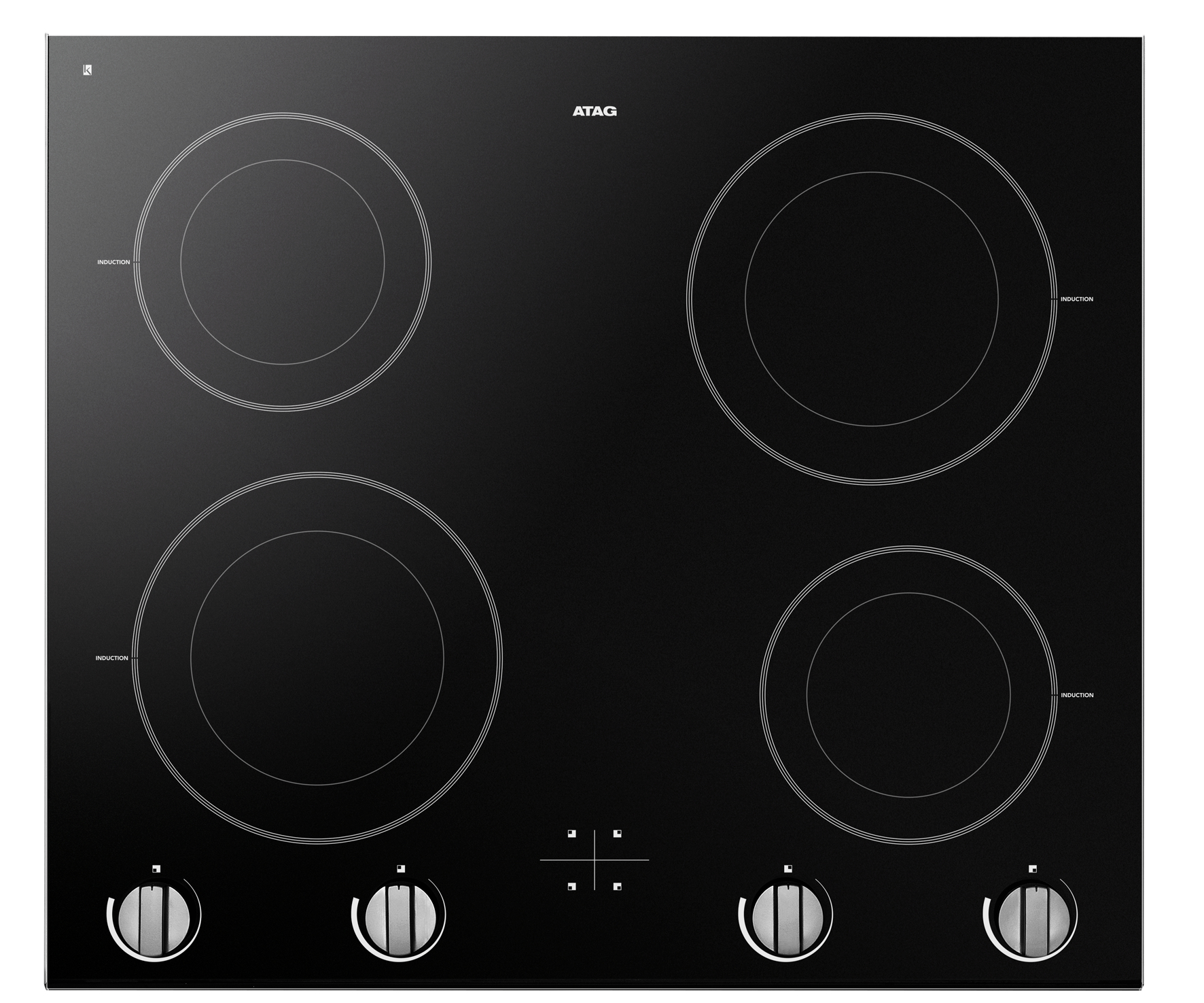 ATAG HI06471B kookplaat Zwart Ingebouwd 60 cm Inductiekookplaat zones 4 zone(s) - Afbeelding 5