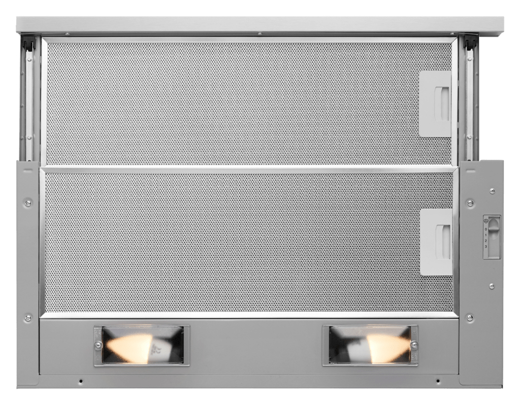 Pelgrim SLK635RVS afzuigkap Semi-inbouw (uittrekbaar) Roestvrijstaal 420 m³/uur - Afbeelding 4