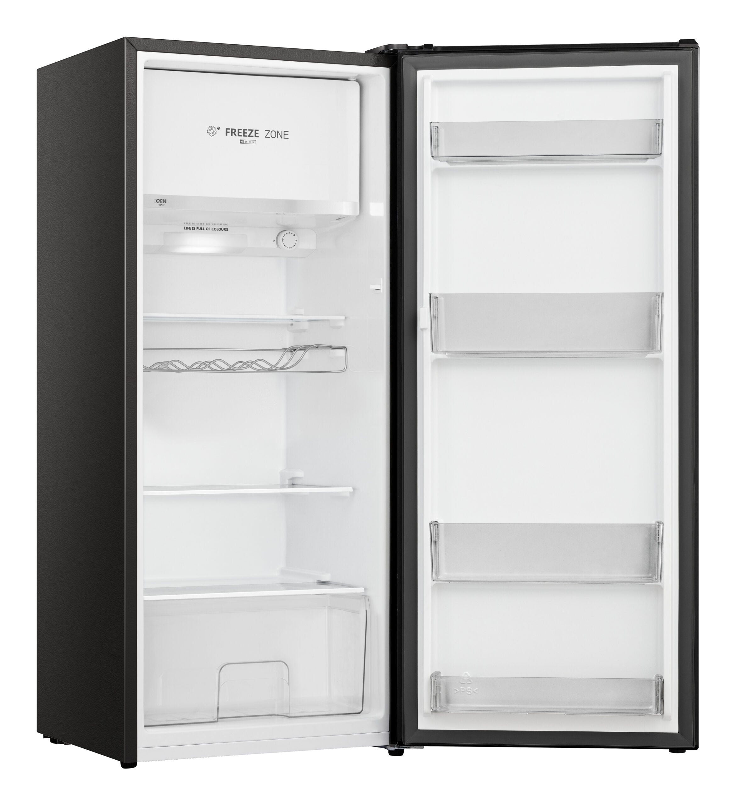 Hisense RR220D4BBE combi-koelkast Vrijstaand 165 l Zwart - Afbeelding 4