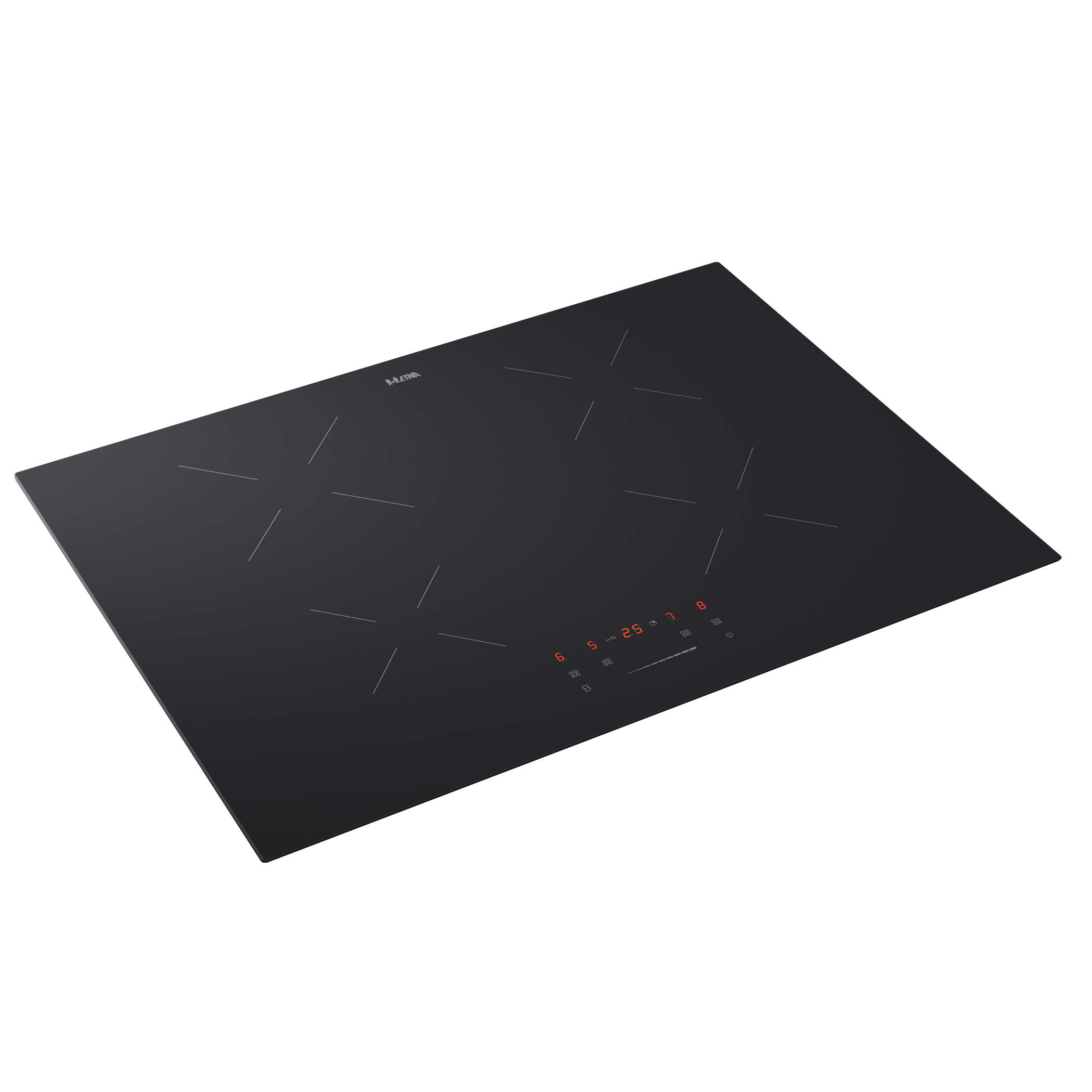ETNA KI170ZT kookplaat Zwart Ingebouwd 70 cm Inductiekookplaat zones 4 zone(s) - Afbeelding 3