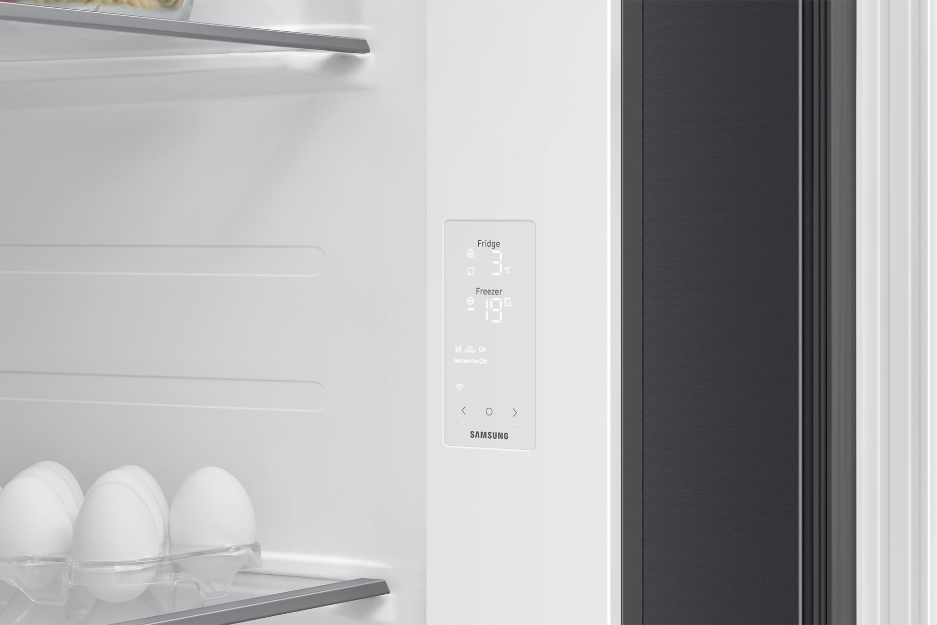 Samsung Amerikaanse koelkast 8-serie (634L) Zwart (mat) Wifi - EWO4580 - Afbeelding 10
