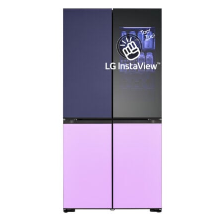 LG InstaView GMV960NNME amerikaanse koelkast Vrijstaand 617 l Meerkleurig Showroommodel