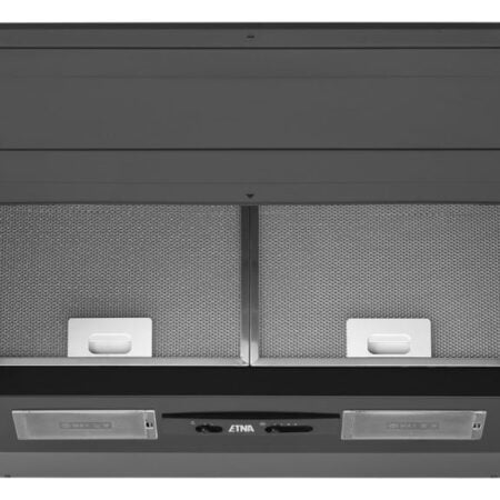 ETNA AG361ZT afzuigkap Semi-inbouw (uittrekbaar) Zwart 372 m³/uur