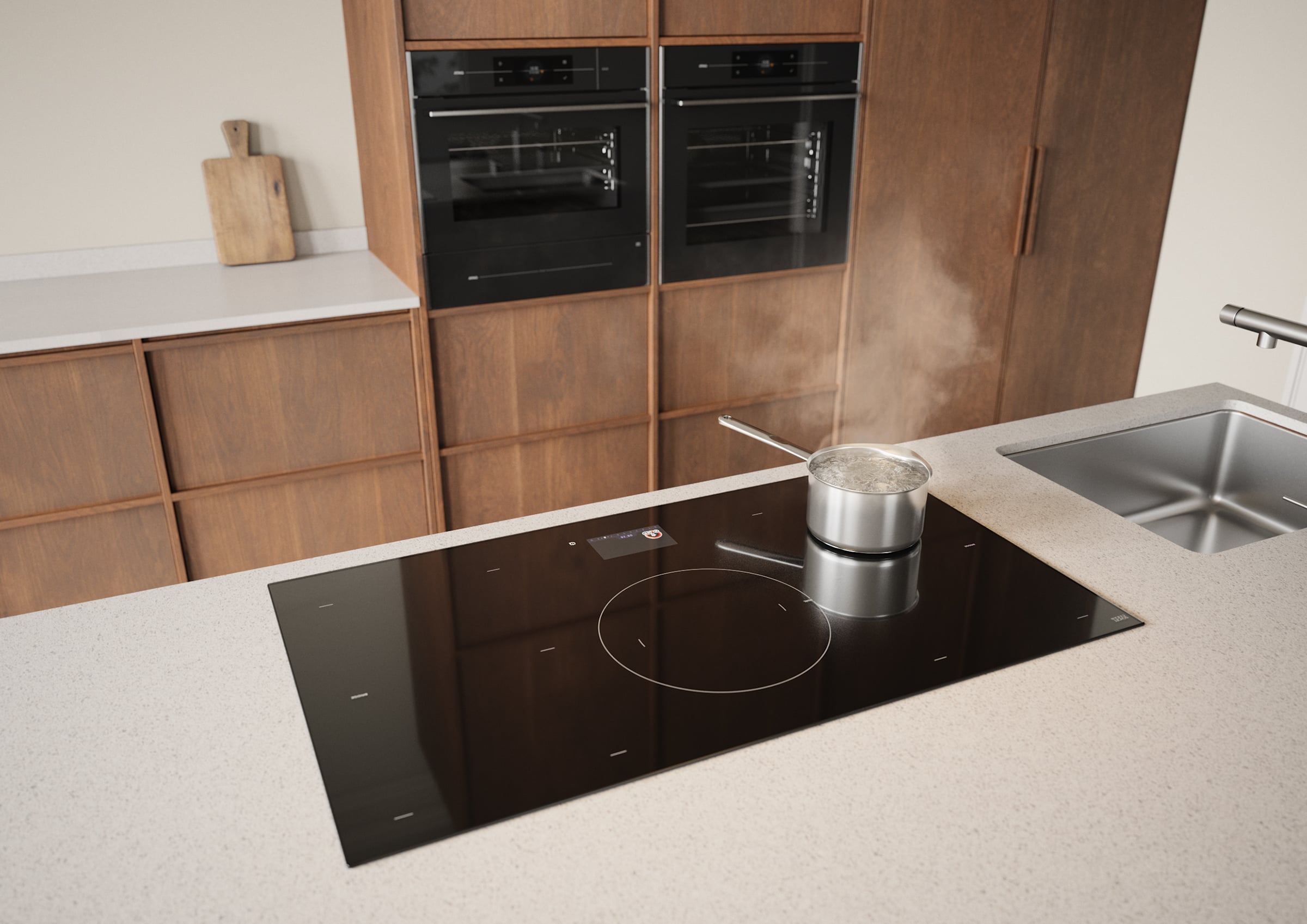 ATAG HI39571TF kookplaat Zwart Ingebouwd 90 cm Inductiekookplaat zones 5 zone(s) - Afbeelding 7