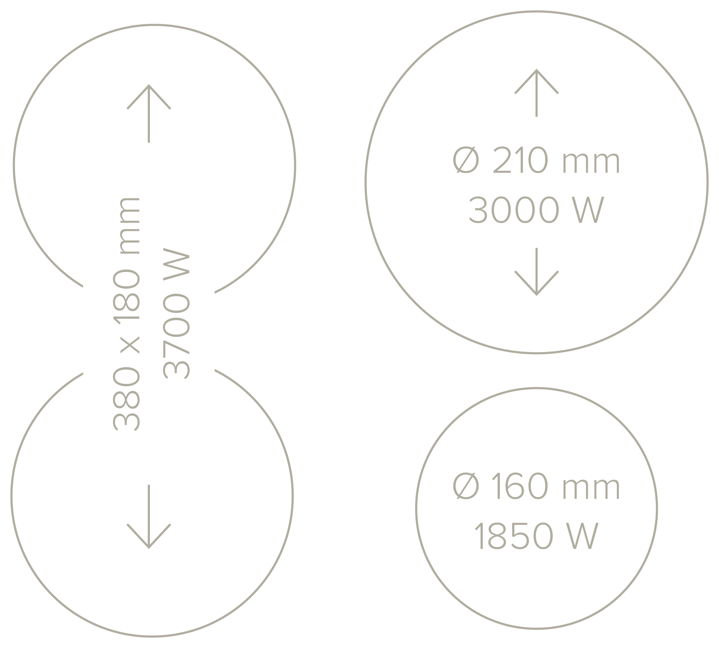 ATAG HI66471D kookplaat Zwart Ingebouwd 60 cm Inductiekookplaat zones 4 zone(s) - Afbeelding 12