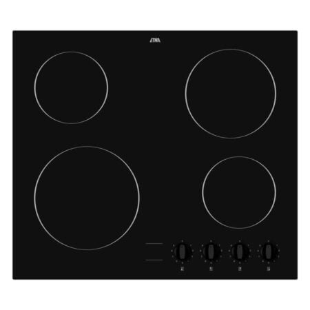 ETNA KC160ZT kookplaat Zwart Ingebouwd 60 cm Keramisch 4 zone(s)