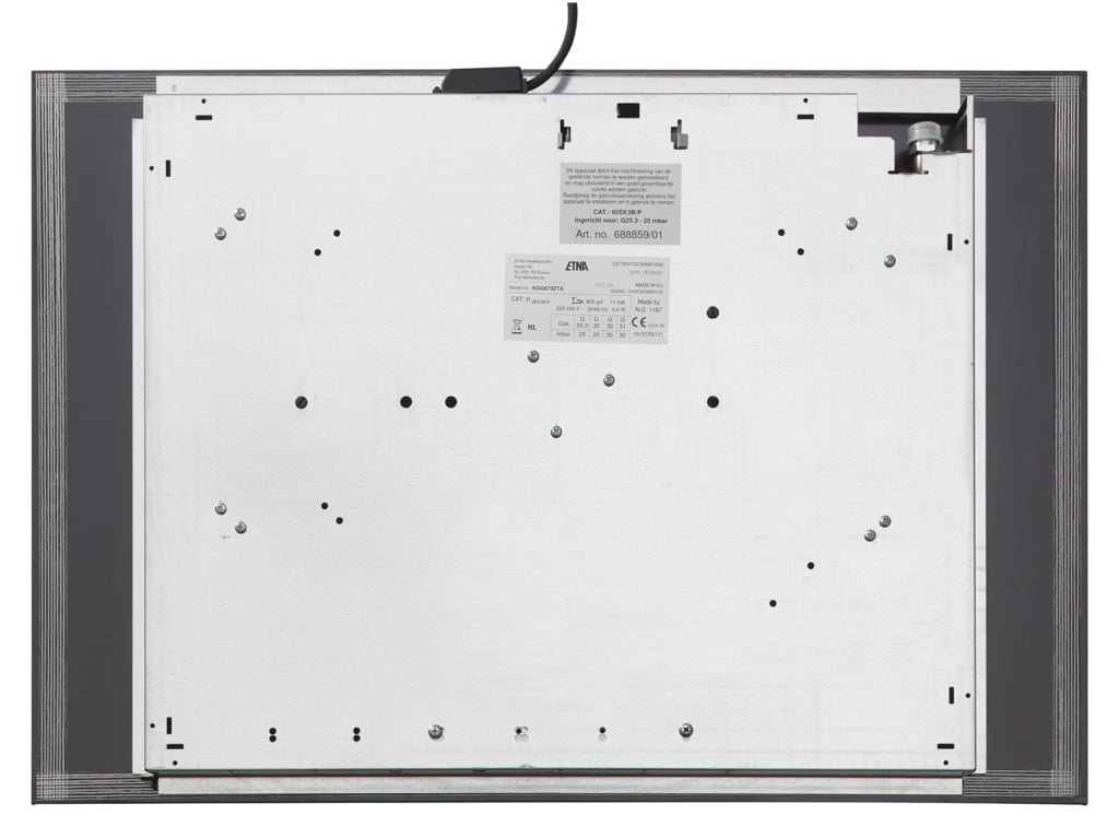 ETNA KGG673ZTA kookplaat Zwart Ingebouwd 70 cm Gaskookplaat 5 zone(s) - Afbeelding 4
