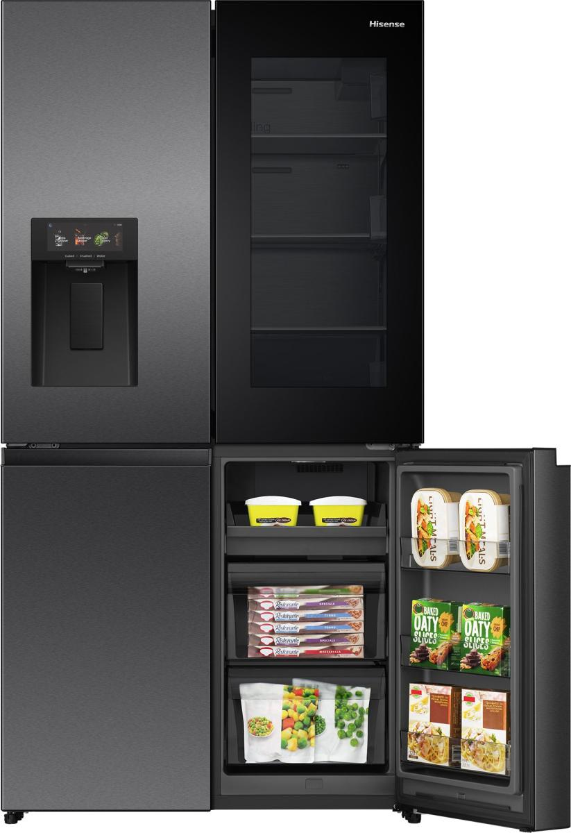 Hisense RQ600P7SKE Vrijstaand 615 l Zwart, Roestvrijstaal - Afbeelding 10