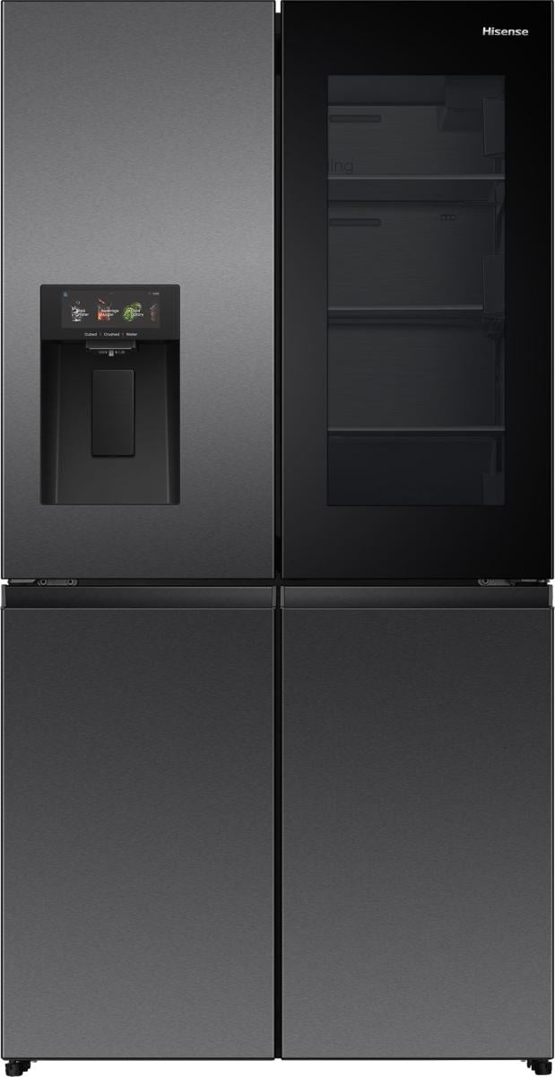 Hisense RQ600P7SKE Vrijstaand 615 l Zwart, Roestvrijstaal
