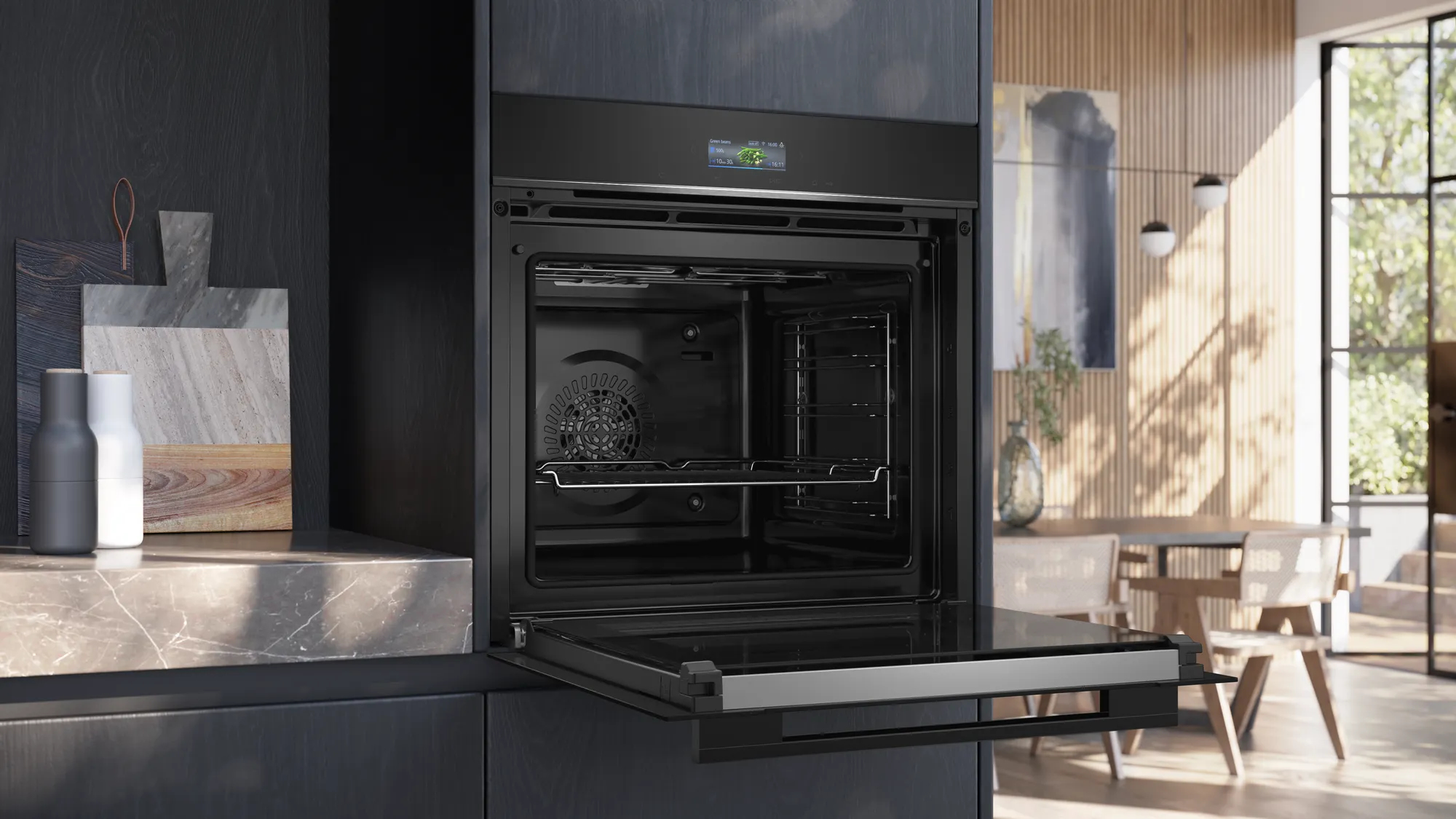 Siemens HB774G1B1 oven 71 l Zwart - Afbeelding 5