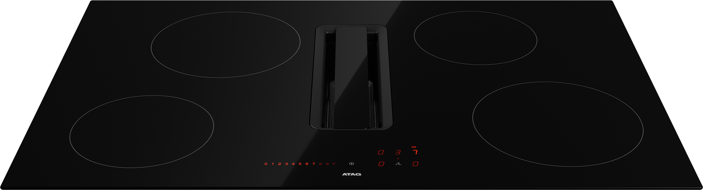 ATAG HIDD08471EX kookplaat Zwart Ingebouwd 80 cm Inductiekookplaat zones 4 zone(s) Inbouw afzuigkap - Afbeelding 6