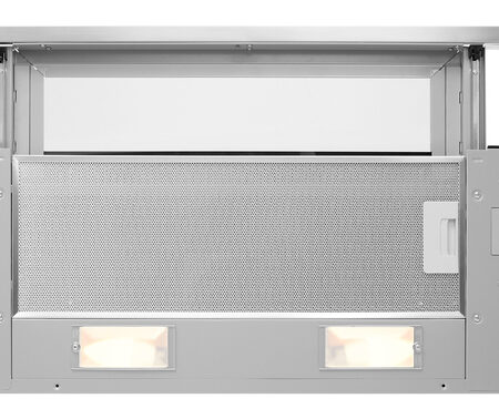 Pelgrim MSL610ERVS afzuigkap Semi-inbouw (uittrekbaar) Zilver