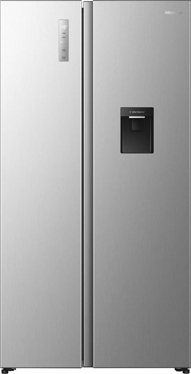 Hisense RS3P558NMID amerikaanse koelkast Vrijstaand 541 l Zilver, Roestvrijstaal doosschade DHZ4720