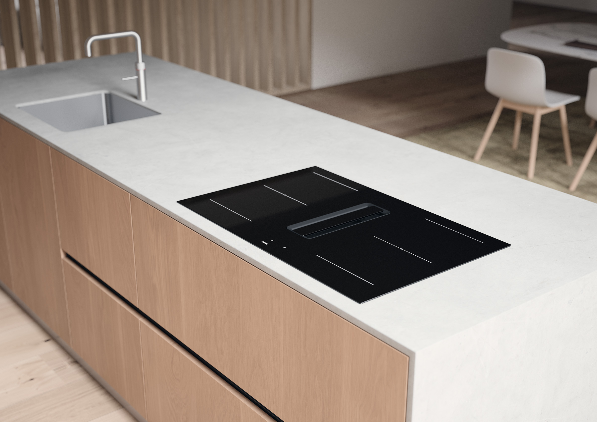 ATAG HIDD08471EX kookplaat Zwart Ingebouwd 80 cm Inductiekookplaat zones 4 zone(s) Inbouw afzuigkap - Afbeelding 11