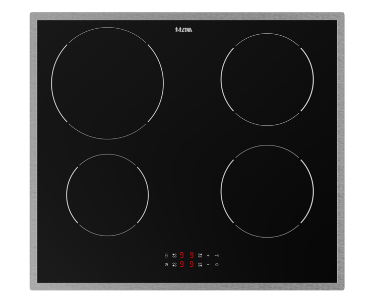 ETNA KI2160RVS Zwart Ingebouwd 59 cm Inductiekookplaat zones 4 zone(s) - Afbeelding 3
