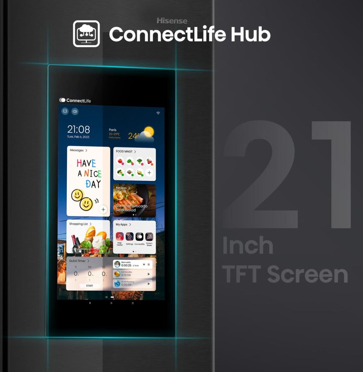 Hisense RS9P628GPFE amerikaanse koelkast Vrijstaand 614 l Zwart - Afbeelding 10