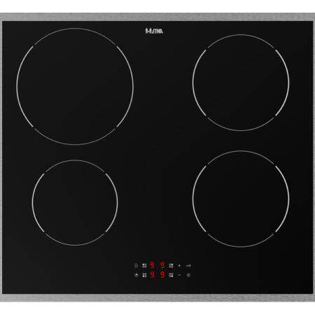 ETNA KI2160RVS Zwart Ingebouwd 59 cm Inductiekookplaat zones 4 zone(s)