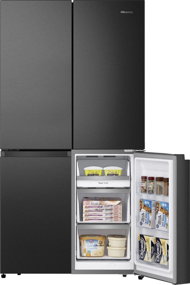 Hisense RQ758N4SAFE amerikaanse koelkast Vrijstaand 609 l Zwart doosschade DHZ4708 - Afbeelding 8