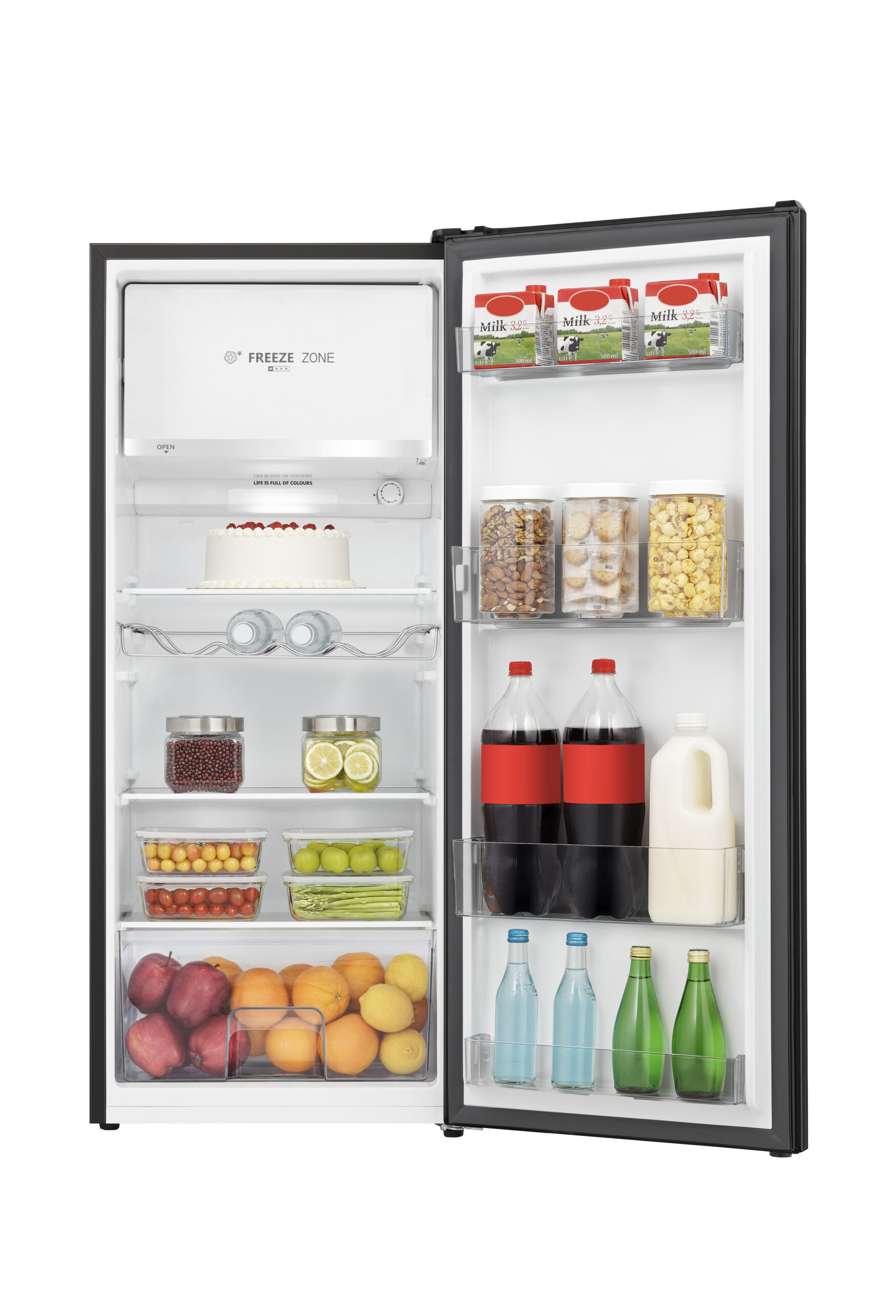 Hisense RR220D4BBE combi-koelkast Vrijstaand 165 l Zwart - Afbeelding 7