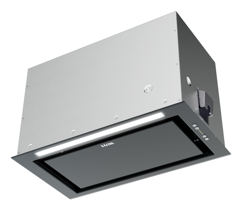 ETNA AI752ZT afzuigkap Inbouw Zwart 550 m³/uur - Afbeelding 4
