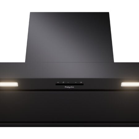 Pelgrim ISWA980MAT afzuigkap Inbouw Zwart 700 m³/uur