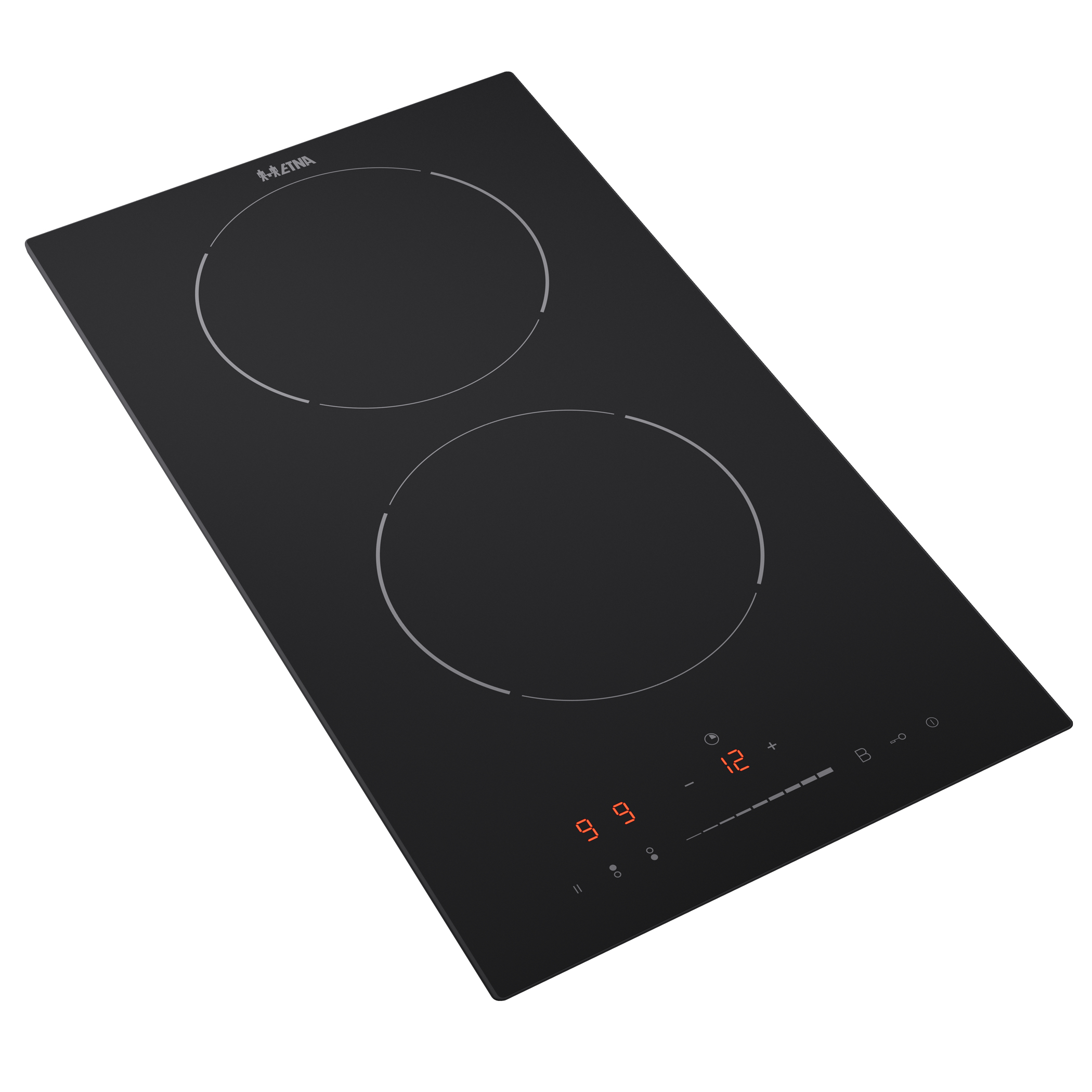 ETNA KI129ZT kookplaat Zwart Ingebouwd 29 cm Inductiekookplaat zones 2 zone(s) - Afbeelding 3