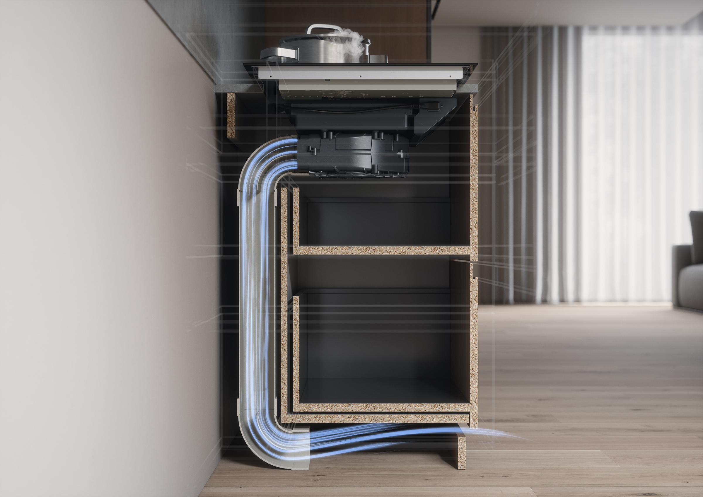 ATAG HIDD08471EVX kookplaat Zwart Ingebouwd 80 cm Inductiekookplaat zones 4 zone(s) Inbouw afzuigkap - Afbeelding 16