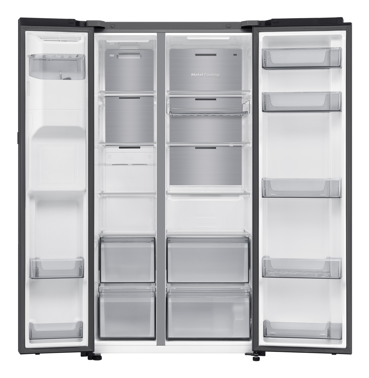 Samsung RS80F64KEF amerikaanse koelkast Vrijstaand 640 l Zwart - Afbeelding 6