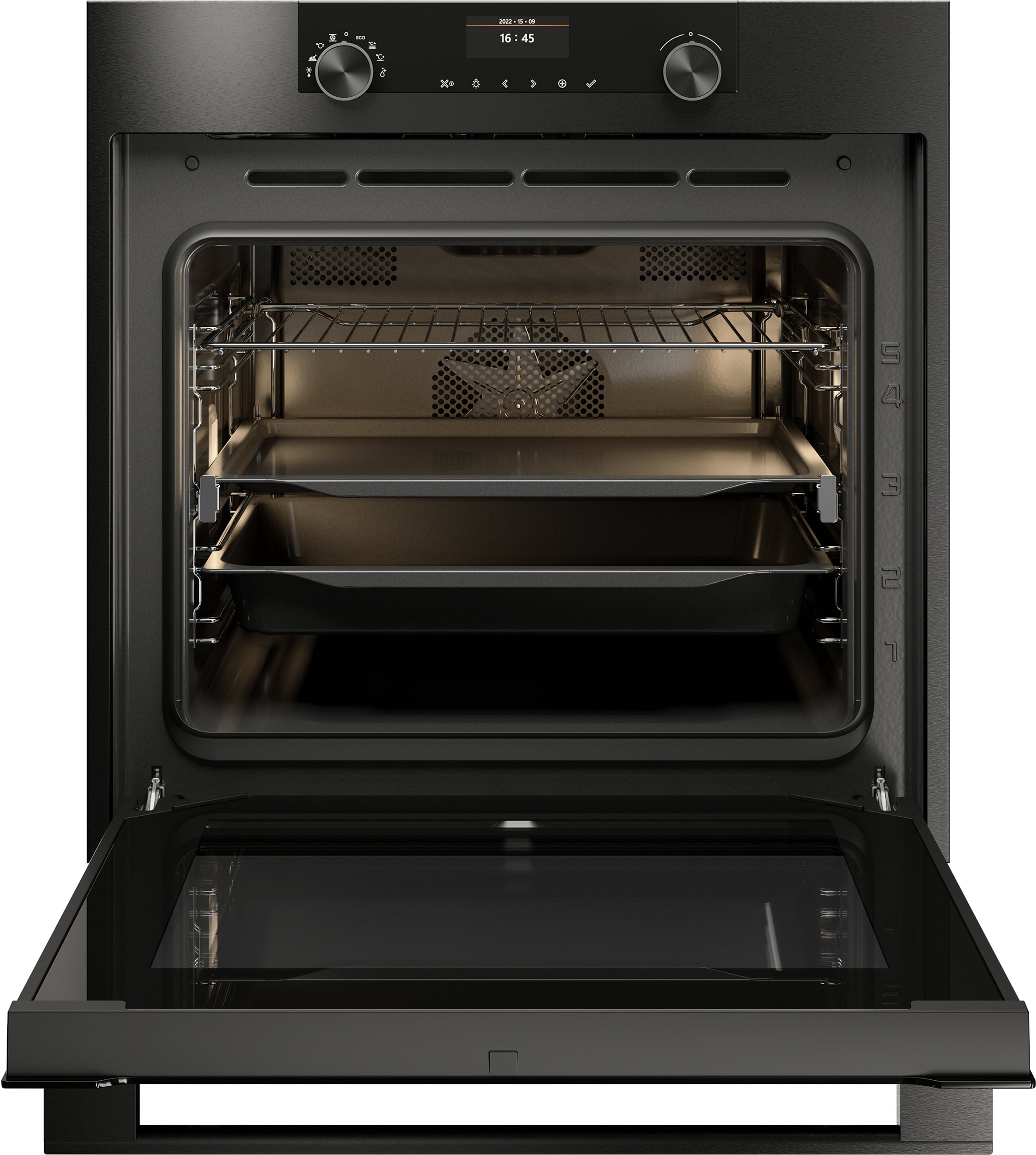 ATAG ZX66121D oven 71 l 3400 W Zwart - Afbeelding 3