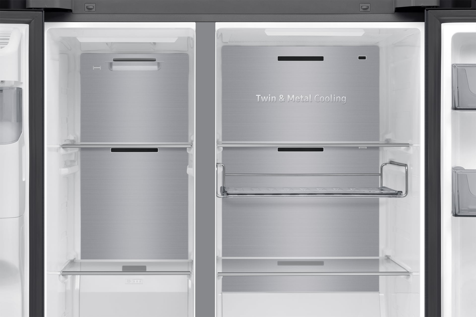 Samsung Amerikaanse koelkast 8-serie (634L) Zwart (mat) Wifi - EWO4580 - Afbeelding 8