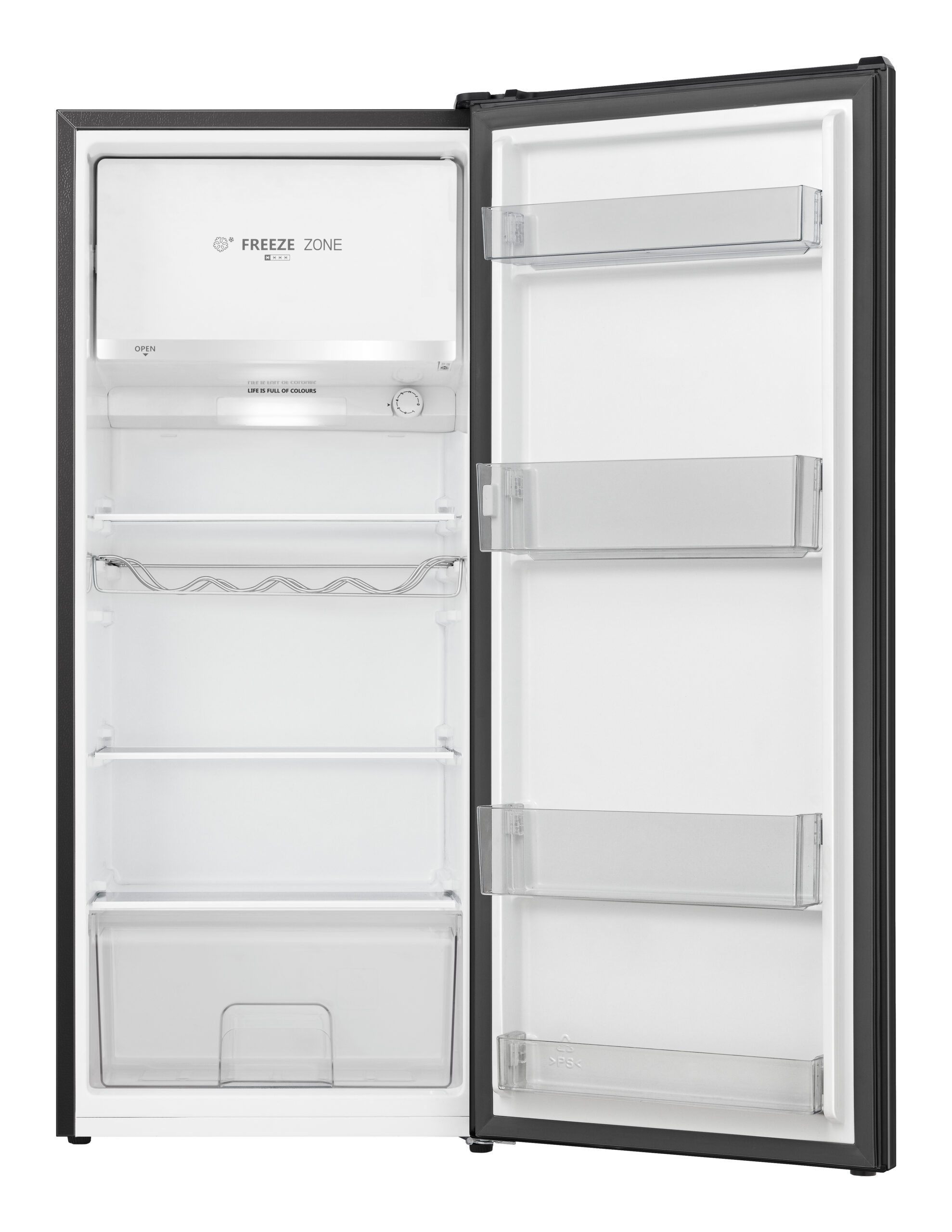 Hisense RR220D4BBE combi-koelkast Vrijstaand 165 l Zwart - Afbeelding 5