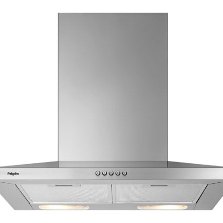 Pelgrim PSK625RVS afzuigkap Muurmontage Roestvrijstaal 445 m³/uur