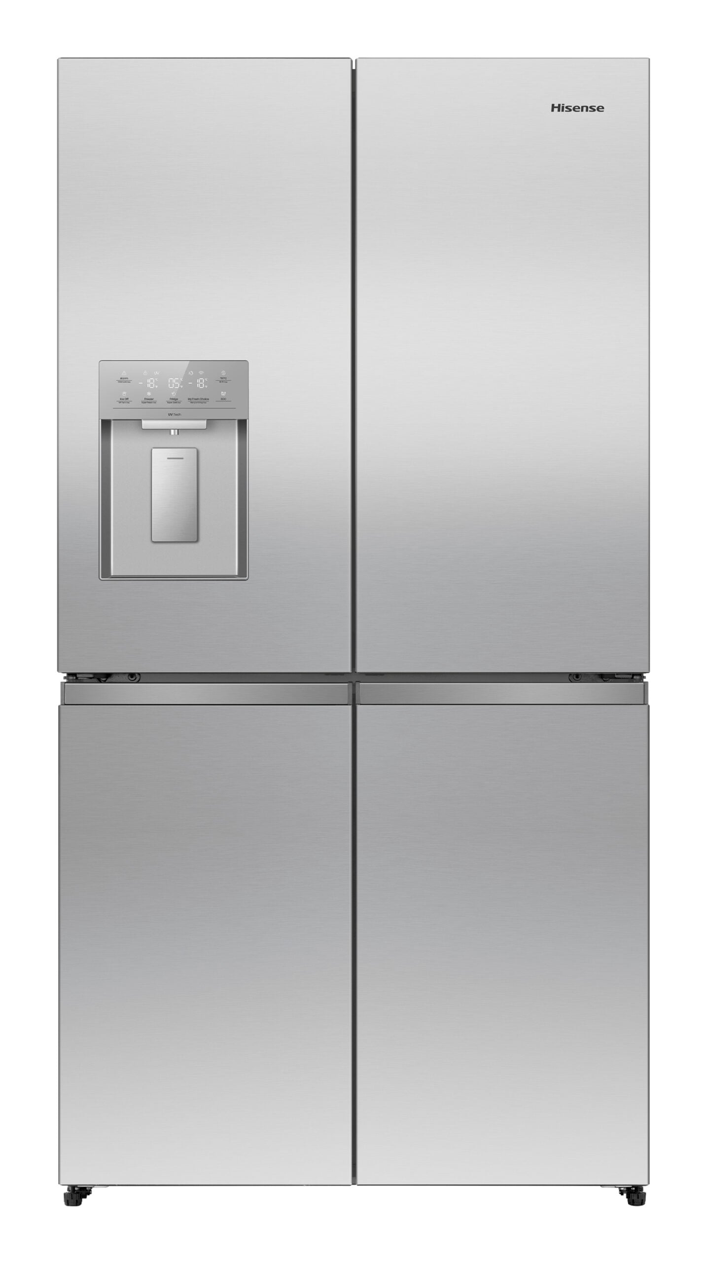 Hisense RQ5P640SYSD koel-vriescombinatie Vrijstaand 640 l Zilver, Roestvrijstaal - Afbeelding 8