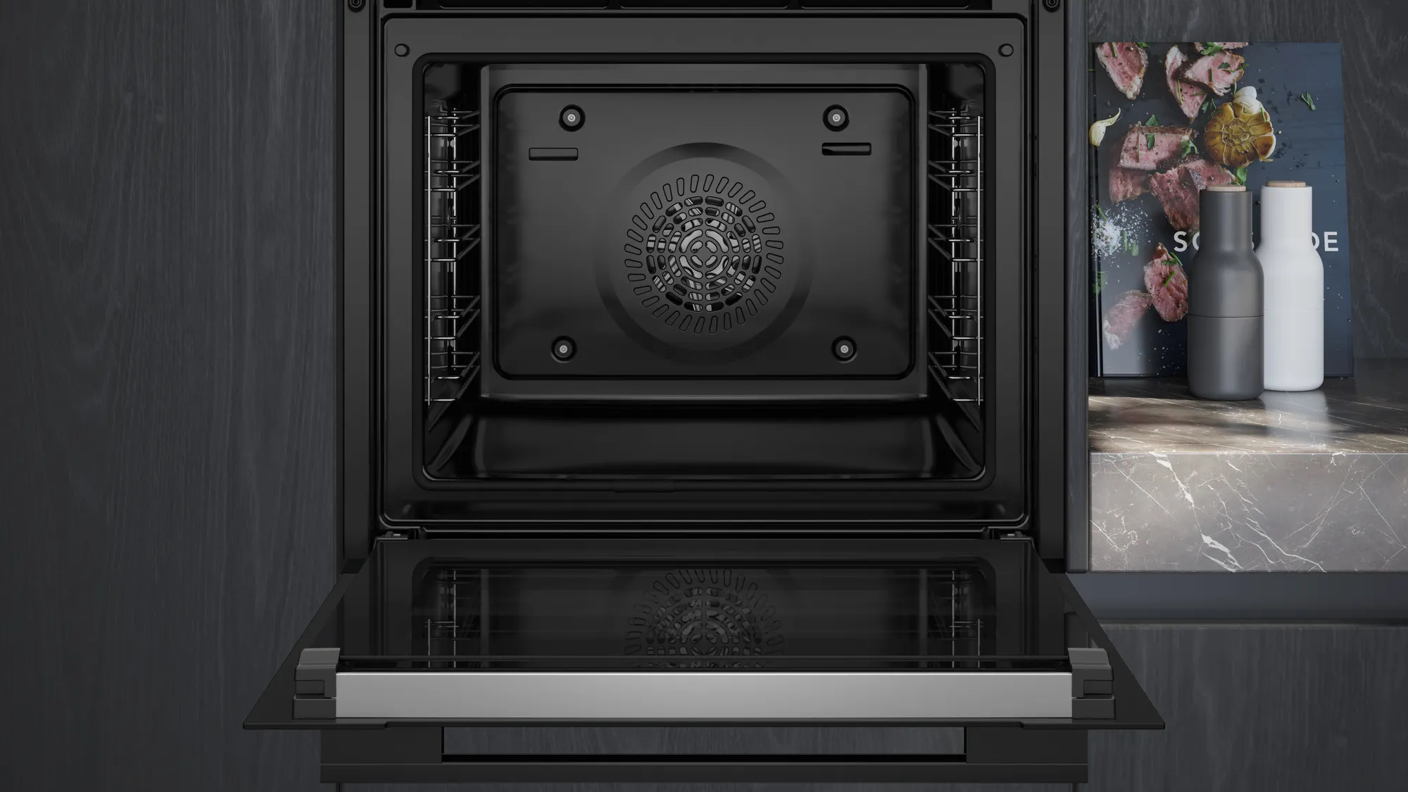Siemens HB774G1B1 oven 71 l Zwart - Afbeelding 4