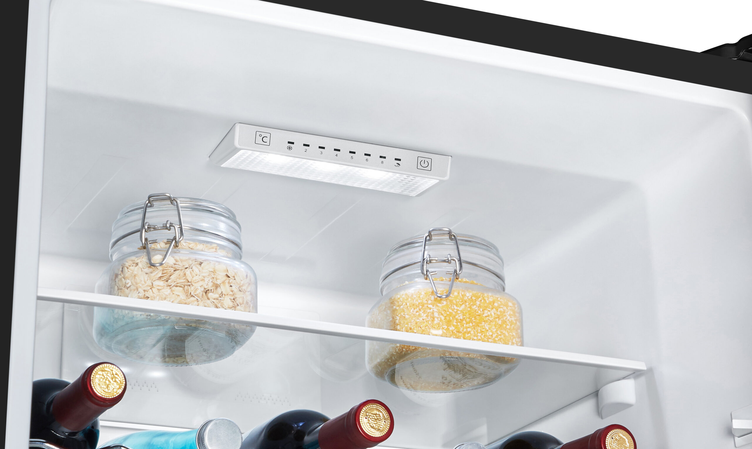 Hisense RB435N4BFE koel-vriescombinatie Vrijstaand 336 l Zwart Verpakkingsschade DHZ4768 - Afbeelding 3
