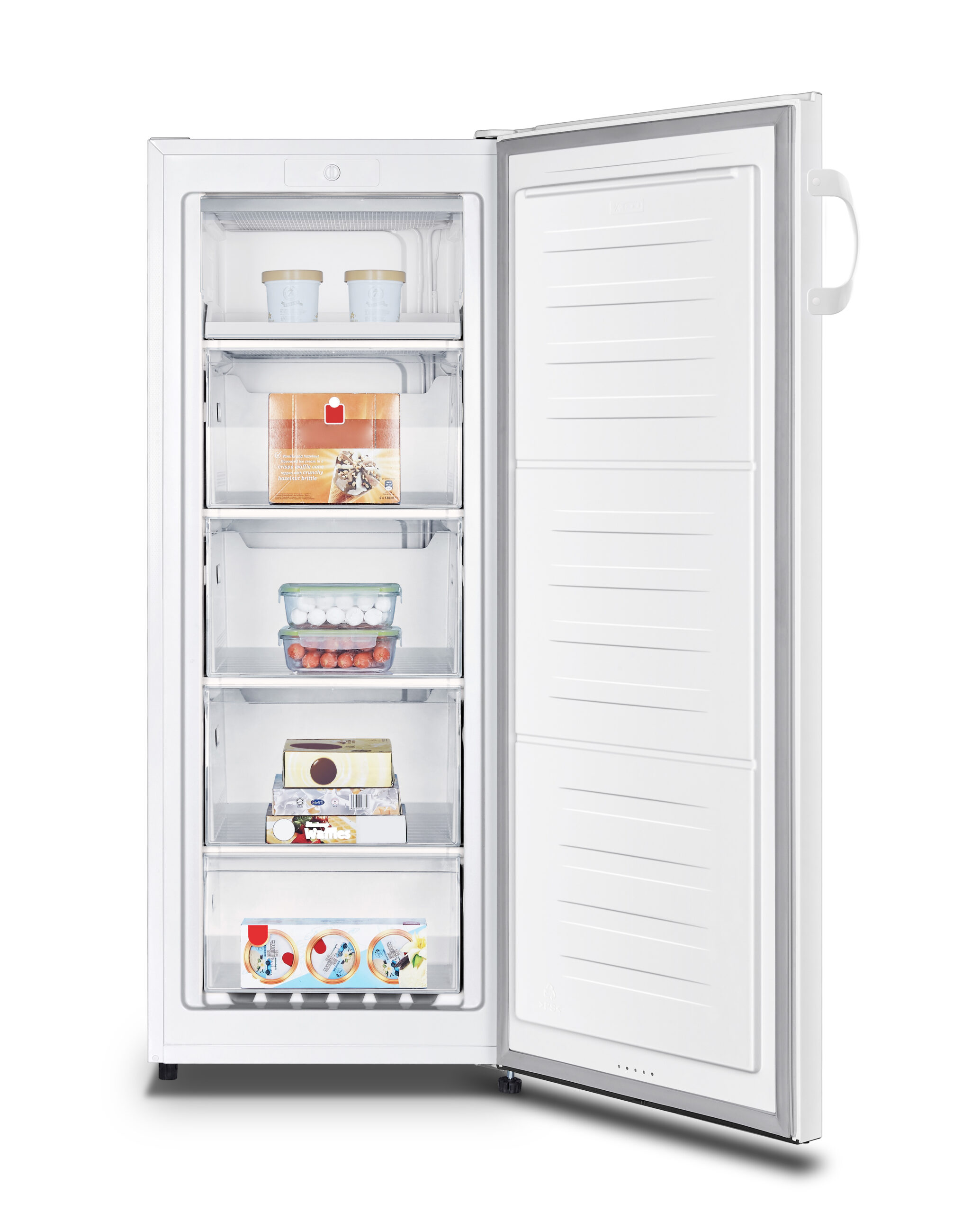 Fridgemaster MTZ55153E diepvriezer Vrieskast Vrijstaand 165 l Wit Verpakkingsschade DHZ4753 - Afbeelding 3