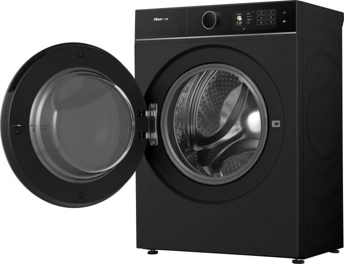 Hisense WF5I9043BBFS wasmachine Voorlader 9 kg 1400 RPM Zwart EWO4827 - Afbeelding 8