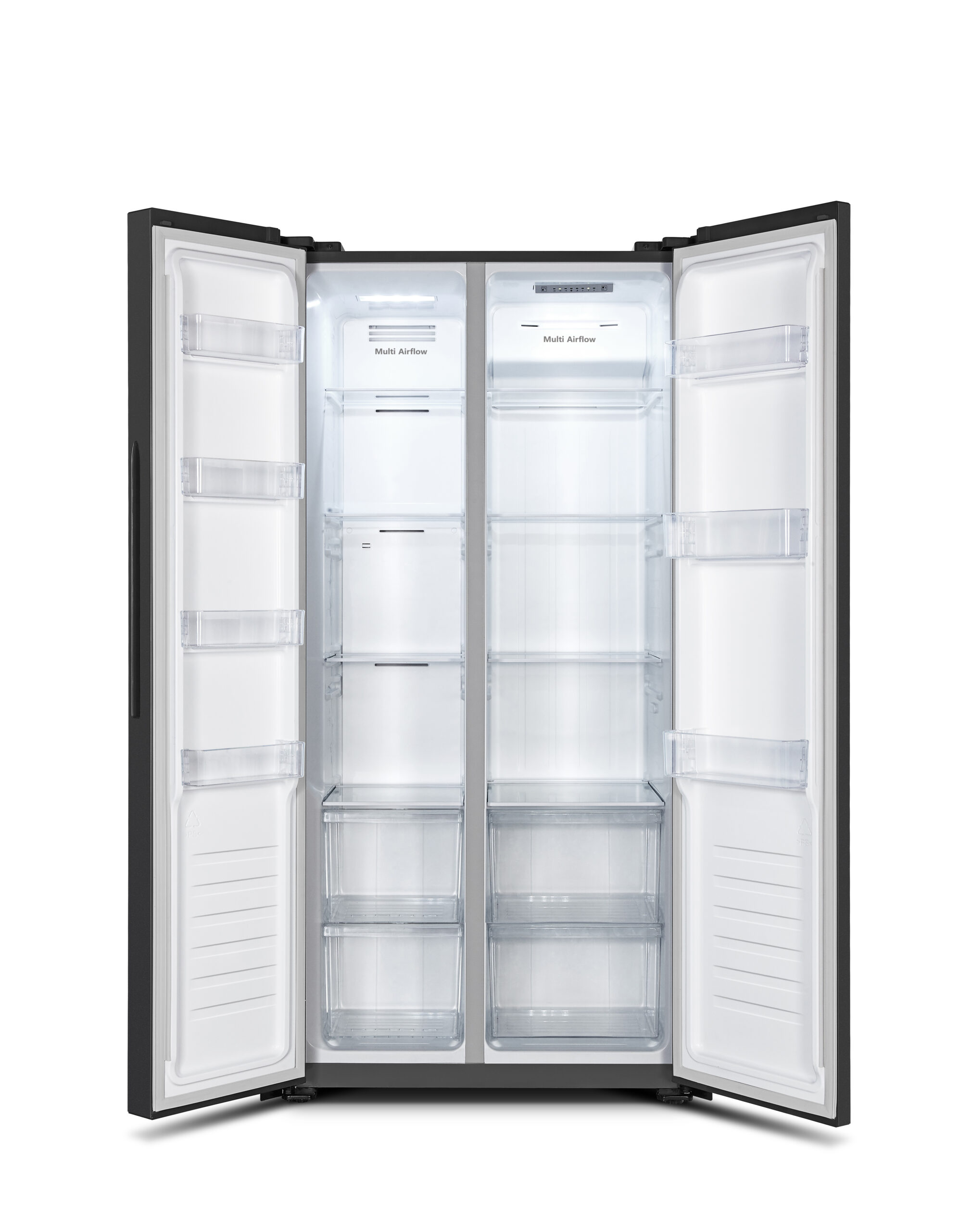 Fridgemaster MS83430EB amerikaanse koelkast Vrijstaand 441 l Zwart Verpakkingsschade DHZ4750 - Afbeelding 7